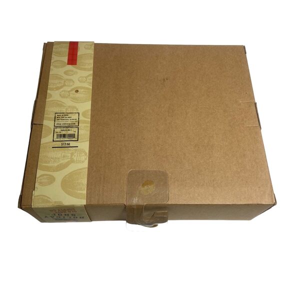 Old Navy Supply Co Hand Blown Glass Christmas Ornament Green Blue Train - Picture 3 of 9